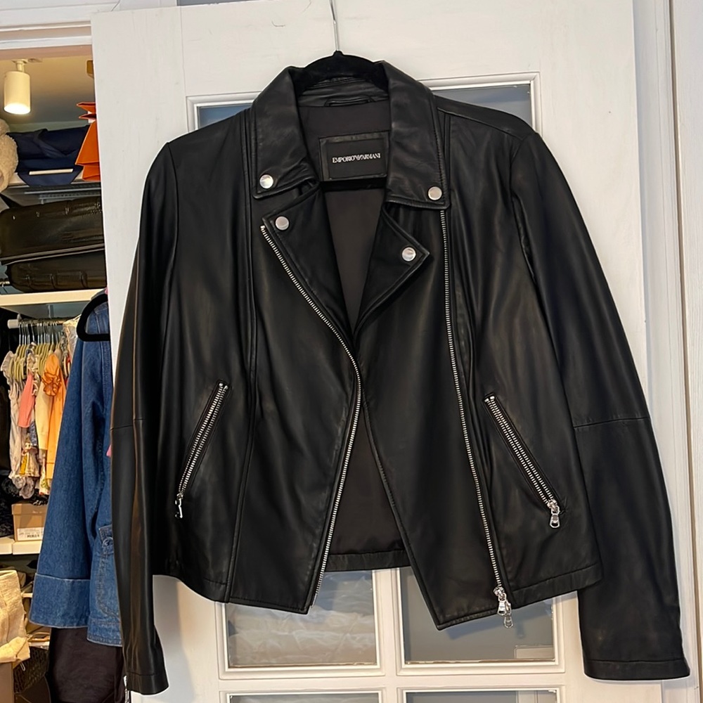 Armani Leather Jacket